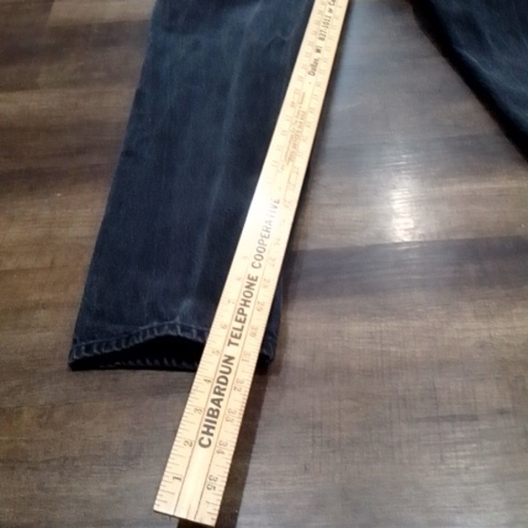 Vintage Carhartt Jeans Mens 34x32 B17 Straight Leg Made USA Union Denim 90s - Picture 7 of 8